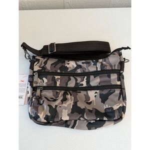 Lug Slider Freestyle Grey Camo Crossbody Bag NWT Lightweight‎ Travel Purse